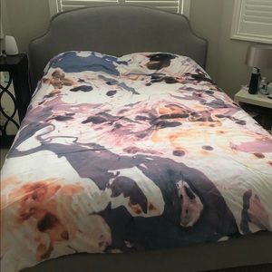 Urban Outfitters Watercolor Duvet Cover